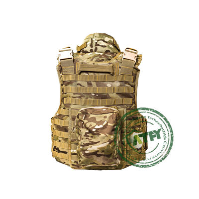 Flexible UHWMPE Bulletproof Concealed Military Ballistic Vest Full Body