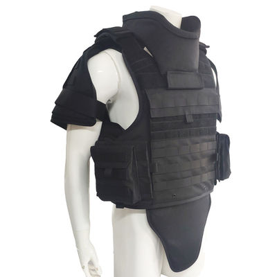 Outdoor Full Coverage Black 1000D Nylon Molle Camo Plate Carrier Combat Chalecos Tactical Vest Armor Vest
