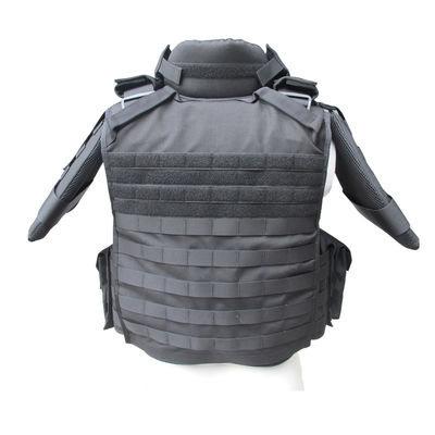 Outdoor Full Coverage Black 1000D Nylon Molle Camo Plate Carrier Combat Chalecos Tactical Vest Armor Vest