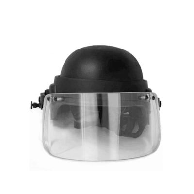 Ballistic Visor Clear And Wide Field Of Vision Fit For Various Types Of Military Police Helmet