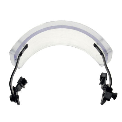 High Transparency And Hardness Bulletproof Face Shield NIJ IIIA PC Adaptive All Kind Of Military&Police Helmets