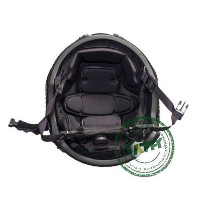 6mm Thick Military Combat Helmet Ballistic With Rail System